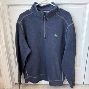 Tommy Bahama Blue Quarter Zip